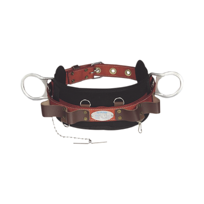Cinturón de Liniero / Poliéster Resistente / 2 Anillos Tipo D / Talla 44 / Ancho 127 mm / Cumplimiento OSHA-PEMEX