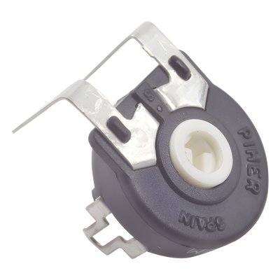 Potenciómetro de Cermet / 25 kΩ / 0.25 W / 15 mm / Ajuste Vertical / IP54 / -40°C a +90°C
