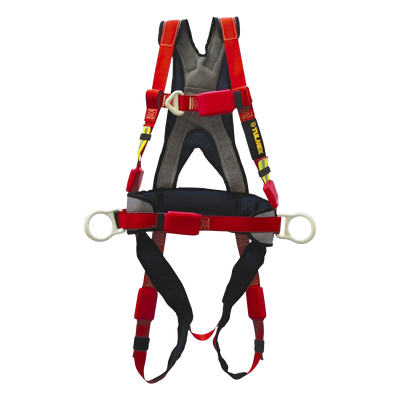 Arnés de Cuerpo Completo / Parada de Caídas y Posicionamiento / Cintas Poliéster 45 mm / Resistencia >2500 kg / Aislamiento PVC / Unitalla