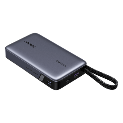 Power Bank / 20000mAh 72Wh / Salida 67W USB-C / PPS 5-21V 3.2A / UFCS 33W / Carga Rápida 65W / PC+ABS V-0