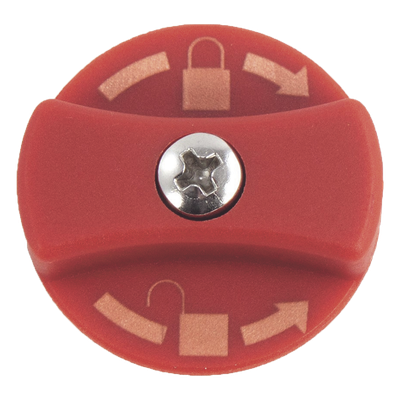 Llave de desbloqueo / Compatible con operadores 400/422 / Diseño ergonómico / Color rojo identificable