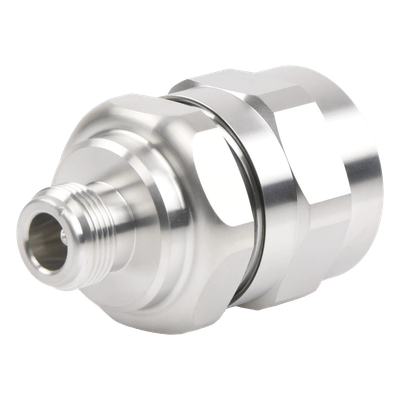 Conector N Hembra / 50 Ohm / 0-5000 MHz / -116 dBm IMD / 707 V RF / 5000 MOhm Aislamiento