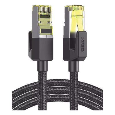 Cable Ethernet Cat7 / Blindaje F/FTP / 3 Metros (9.84 Pies) / 10 Gbps / 600 MHz / Conectores Oro