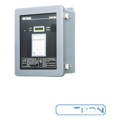 Procesador de Alarmas Industriales / 72 E/S Digitales / 8 Entradas Analógicas / Notificación por Radio y Teléfono / Gabinete NEMA 4X / Mensajes de Voz Programables