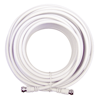 Jumper Coaxial / RG-6 / 6.09 m (20 pies) / Conectores F Macho / 75 Ohm / Interior y Exterior