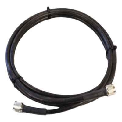 Jumper Coaxial / Baja Pérdida Equivalente LMR400 / 10.31 mm Diámetro / N Macho / 3.05 m (10 Pies) / Blindaje >90 dB