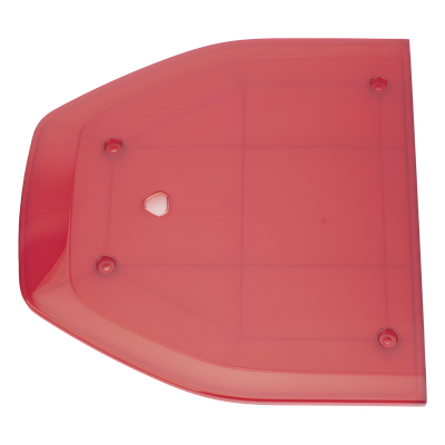 Domo Lateral de Reemplazo / Compatible con Barra de Luces SP216 / Color Rojo / Alta Resistencia / Diseño Aerodinámico