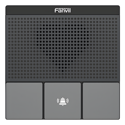Mini Intercomunicador IP / Wi-Fi 2.4/5 GHz / 2 Líneas SIP / Audio HD / IP54 / PoE 802.3af / 1 Relé E/S