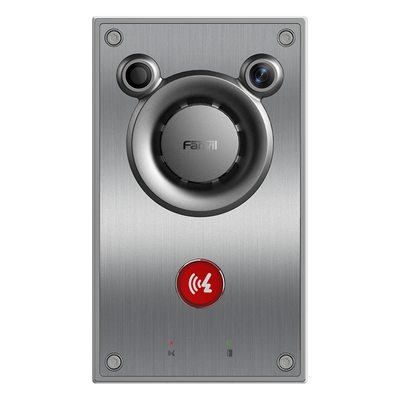 Video Intercomunicador IP / Cámara 4MP Starlight / Altavoz 10W / 2 Líneas SIP / IR Nocturno con HDR / IP66 e IK10 / PoE 802.3af / -40°C a 70°C