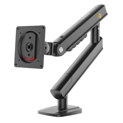 Soporte de Brazo Ergonómico para Monitor / 17″-32″ / Carga 2-7 kg / Ajuste de Altura 419 mm / Rotación ±90° / VESA 75×75 y 100×100