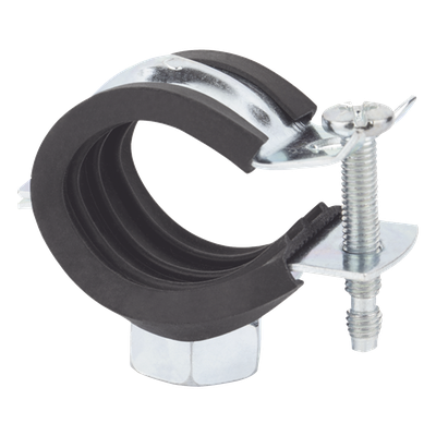 Abrazadera Isofónica / Apertura Vertical / 48 mm (1 1/2″) / Carga 60 kg / Acero 1.2 mm / -30°C a +120°C