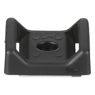 Sujetador para Cable con Adhesivo / 28.5 x 28.5 mm (1.12 x 1.12 in) / Nylon 6.6 / Interior / Paquete 100 pz