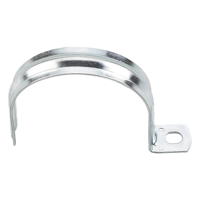 Abrazadera Tipo Uña / Conduit 2″ (63 mm) / Acero Cincado 5 micras / Perfil 0.9 a 1.2 mm / Instalación Eléctrica y Sanitaria