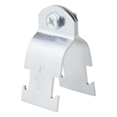Abrazadera Unicanal / 1 1/4″ (32 mm) / Calibre 14 / Acabado Galvanizado / Montaje Versátil