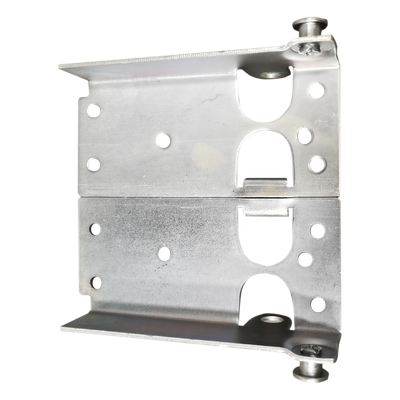 Soportes inferiores para puerta de garage / Izquierdo y derecho / Acero / 500 kg / 2.44-3.05 m
