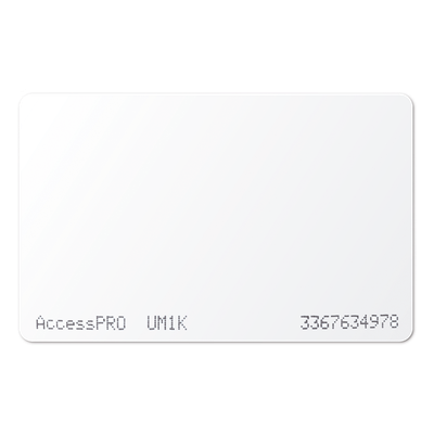 Tarjeta Dual / UHF 900MHz EPC Gen2 / MIFARE 13.56MHz 1K / ISO PVC 85.6x54x1mm / 3.37×2.13×0.04in