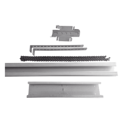 Extensión de Riel Tipo C / 1 m (3.3 ft) / Capacidad 100 kg / Acero Estructural / Sistema AccessRailC3