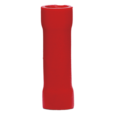 Conector a tope aislado / 22-16 AWG / 600V / Rojo / 25 piezas / UL Listed
