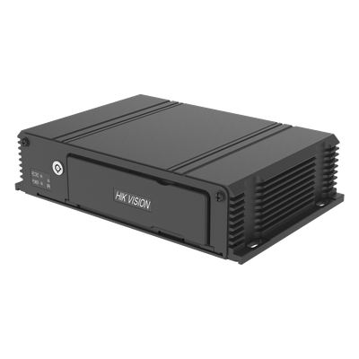 DVR Móvil / 4 Canales TURBO HD / 2 Megapixel (1080p) / IA Integrada ADAS + DSM + BSD / 4G + GPS / Dual SD 512 GB / 9-32 Vcc / Sensor G / Audio Bidireccional