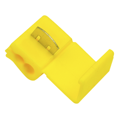 Conector Rápido Tipo Almeja / 12-10 AWG / Empalme Sin Pelar / Paquete 25 Piezas