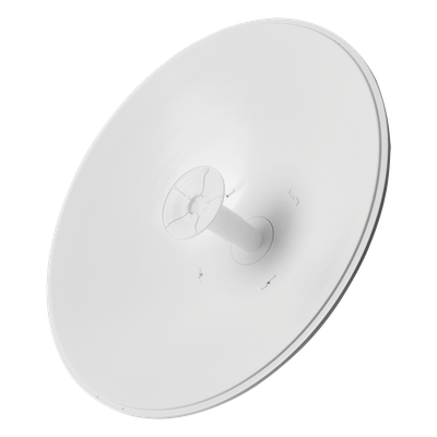 Antena Direccional / 5 GHz / 30 dBi / Polarización Dual Slant 45 / 650x650x386 mm / 2.13×2.13×1.27 ft / 7.4 kg