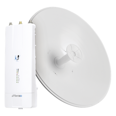 Kit de Enlace Inalámbrico / 5 GHz / 1 Gbps+ / 2 Mpps / 4096 QAM / Antena 30 dBi Slant-45 / 98.4 pies