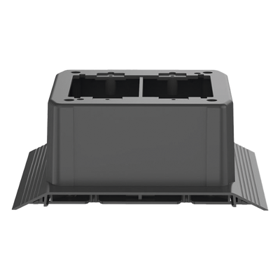 Caja de Conexión de Piso / 4 Vías / Carga 907 kg / PVC Rígido / ADA / 165.1×176.1×69.7 mm