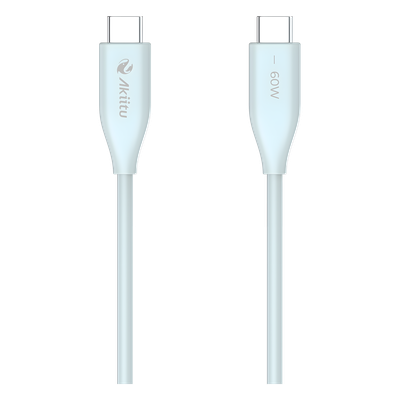 Cable de Carga USB-C a C / 1 m (3.28 ft) / Tecnología GaN 240W / Transferencia 480 Mbps / Silicona No Tóxica / Aluminio Anodizado