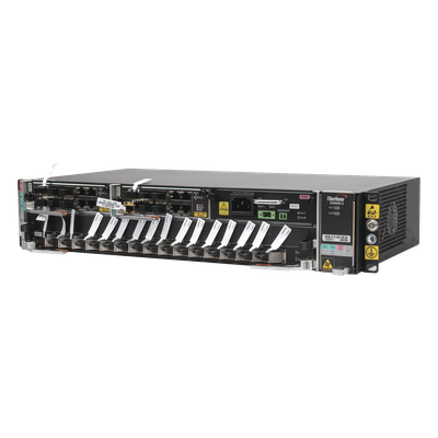 OLT GPON Carrier Class / 16 Puertos GPON / Backplane 800 Gbit/s / Uplink 1.04 Tbit/s / 2 UR / Fuente AC 90-290 VCA