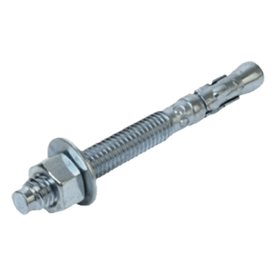 Taquete Tipo Arpón / 3/4″ x 5-1/2″ (19 x 140 mm) / Electro Galvanizado / Con Tuerca Y Rondana