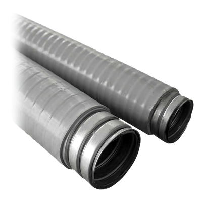 Tubo Flexible Liquidtight / 2″ (50 mm) / Acero Pregalvanizado + Forro PVC / Rollo 20 m (65.6 ft) / NEMA 4/IP-65