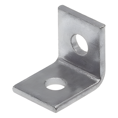 Ángulo de Sujeción / 5 x 5 cm (2″ x 2″) / 2 Perforaciones / Acero Pre-Galvanizado