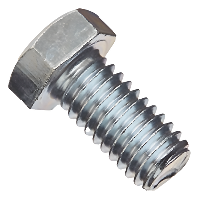 Tornillo Máquina / Grado 2 / UNC Estándar / 1/4″ (6.4 mm) / 1″ (25 mm) / Galvanizado Electrolítico