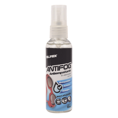 Líquido Antiempañante / 60 ml / Secado Rápido / Múltiples Superficies Ópticas / Aplicación con Dosificador