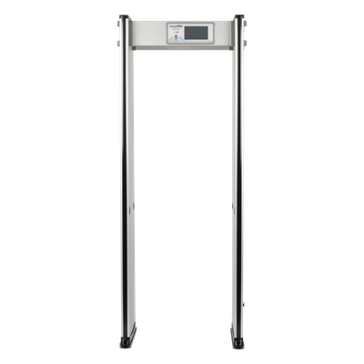 Arco Detector de Metales / 18 Zonas Independientes / 50+ Inspecciones por Minuto / Sensor Infrarrojo Anti-Falsas / 8 Programas Precargados / Interiores