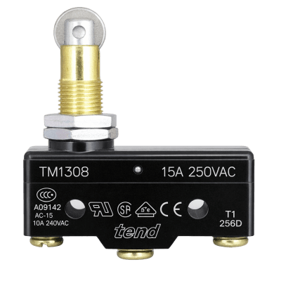 Limit Switch para Torniquete / Detección de Posición / 15A / -15°C a +80°C / 500,000 Ciclos / IP para Ambientes Extremos