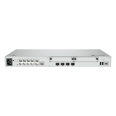 Router Empresarial Convergente / 1 SFP+ & 8×GE LAN / 1 SFP+ & 2×GE WAN / 3 Gbps / 1,200 Usuarios / 128 APs / 1,000 Túneles IPsec / NGFW