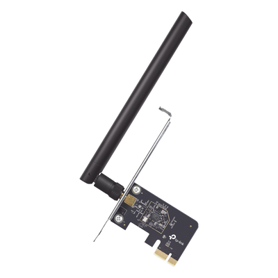 Adaptador PCI Express Inalámbrico / Dual Band AC 600 Mbps / MU-MIMO / Antena Omnidireccional 2 dBi / WPA3 / Perfil Bajo y Completo