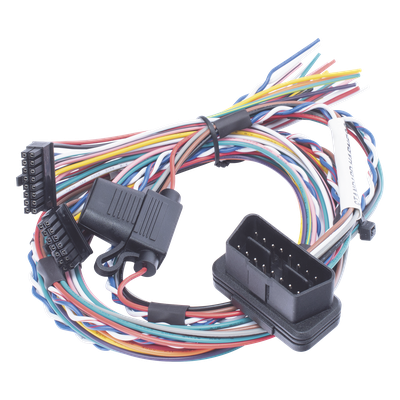 Arnés OBD / 1 m (3.28 ft) principal + 0.5 m (1.64 ft) auxiliar / -35 a +75 °C / 16 V