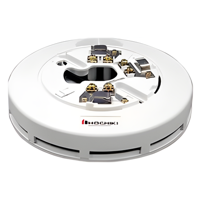 Base con Sirena para Detectores Análogos / 85 dB / Protocolo DCP / 18 mA / 24 VCC / 6″ (152 mm)
