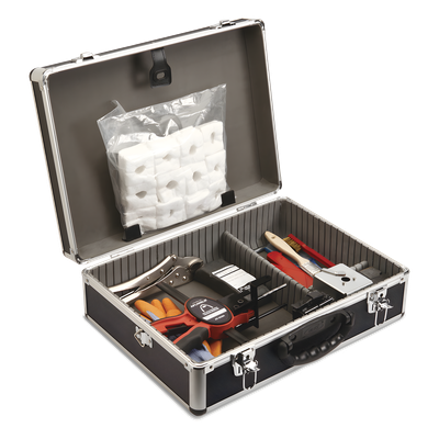 Kit de Soldadura Exotérmica / Molde Múltiple Cable/Pletina/Pica / Diámetro 15.9 mm / 40-60 Soldaduras / Maletín Completo