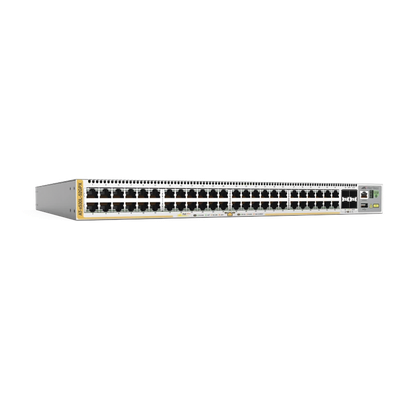 Switch L3 Apilable / 48 Puertos PoE+ Gigabit / 4 SFP+ 10G / 176 Gbps / 740 W PoE+ / Stackable
