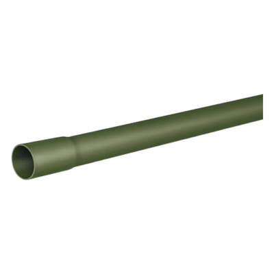Tubo Conduit PVC Ligero / Diámetro 1 1/4″ (32 mm) / Longitud 3 m (9.8 ft) / Celda 12454 / Sin Plastificante / Aislamiento Eléctrico