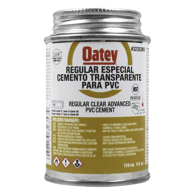 Cemento PVC / 118 ml / Conduit Pesado / Baja Emisión de Olores / Resistencia Mecánica