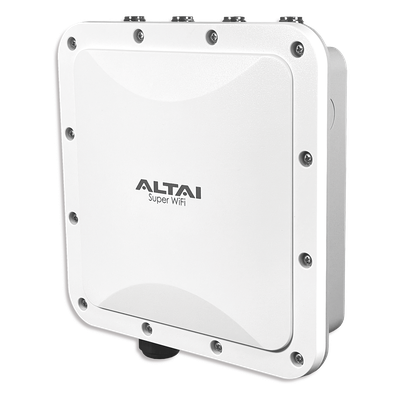 Punto de Acceso Industrial / Wi-Fi 6 / Doble Banda 2.4/5 GHz / 2×2 MIMO / 512 Usuarios / Cobertura 400 m (1312 ft) / IP67 / Puerto 2.5G + SFP