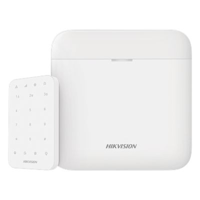 Kit de Alarma Inalámbrica / 48 Zonas Expandibles / Wi-Fi 2.4 GHz / Batería de Respaldo 35 h / Teclado Integrado / Frecuencia 433 MHz