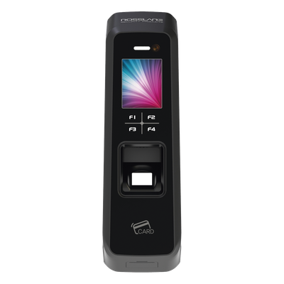 Lector Biométrico / Pantalla LCD / 2000 Huellas / Mifare 13.56 MHz / Bluetooth / Doble Autenticación