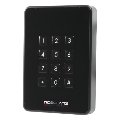 Lector de Tarjetas / Multiformato 13.56 MHz / NFC MIFARE BLE-ID / Teclado / Salida OSDP-Wiegand / 12 VCC