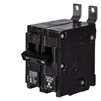 Interruptor Termomagnético / 2 Polos / 20 A / 120/240 V / 10 kA / Atornillable