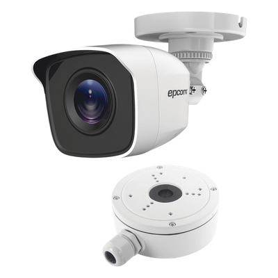 Cámara Bala TURBOHD / 2 Megapixel / Lente 2.8 mm / IR 20 m (65.6 ft) / 4 Tecnologías Seleccionables / IP66